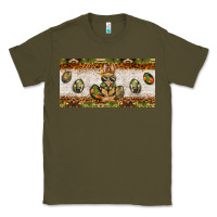 Army Green easter camouflage egg hunter bunny license plate template Classic Tee - BarkalooDesign