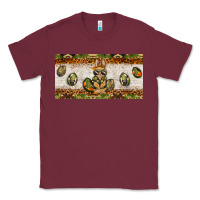 Burgundy easter camouflage egg hunter bunny license plate template Classic Tee - BarkalooDesign