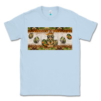 Dusty Blue easter camouflage egg hunter bunny license plate template Classic Tee - BarkalooDesign