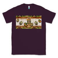 Plum easter camouflage egg hunter bunny license plate template Classic Tee - BarkalooDesign