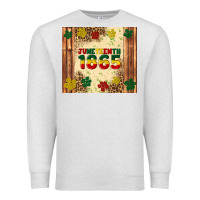 Oatmeal Heather juneteenth 1865 Premium Sweatshirt - Artiststas
