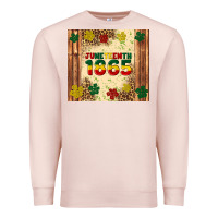 Pale Pink juneteenth 1865 Premium Sweatshirt - Artiststas