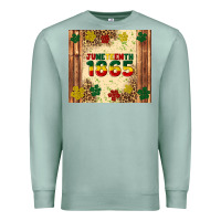 Seafoam juneteenth 1865 Premium Sweatshirt - Artiststas
