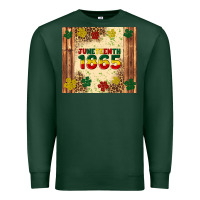 Sports Green juneteenth 1865 Premium Sweatshirt - Artiststas