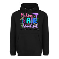 Black making hair beautiful is kinda my thing Heavyweight Hoodie - Artiststas