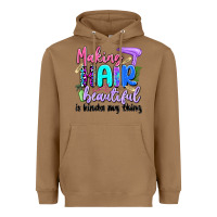 Toasted Coconut making hair beautiful is kinda my thing Heavyweight Hoodie - Artiststas