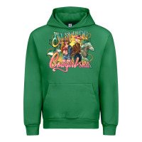 Emerald busy doing cowgirl Urban Hoodie - NancyCooperArtShop