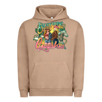 Pigment Burro busy doing cowgirl Urban Hoodie - NancyCooperArtShop