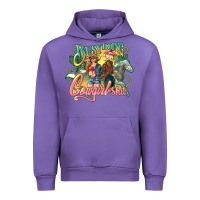 Tulip busy doing cowgirl Urban Hoodie - NancyCooperArtShop