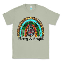 Matcha merry and bright rainbow christmas Classic Tee - RanaPortraitStore