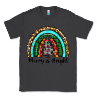 Smoke merry and bright rainbow christmas Classic Tee - RanaPortraitStore