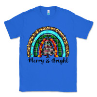 True Royal merry and bright rainbow christmas Classic Tee - RanaPortraitStore