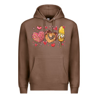 Chestnut valentines day mexican food Premium Hoodie - MaliasSmallBusiness