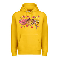 Lemon valentines day mexican food Premium Hoodie - MaliasSmallBusiness
