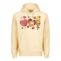 Pina Colada valentines day mexican food Premium Hoodie - MaliasSmallBusiness
