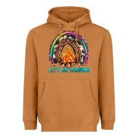 Meerkat let's go camping rainbow Heavyweight Hoodie - JahusDesignShop