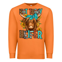 Carrot not today heifer long haired cow Premium Sweatshirt - Jasminsmagicworld