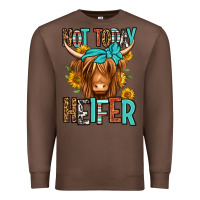 Chestnut not today heifer long haired cow Premium Sweatshirt - Jasminsmagicworld