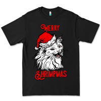 Black Merry Christmas Cat Premium Tee - SublimationCraftShop