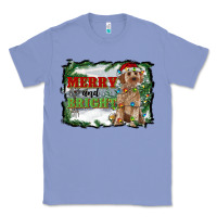 Colony Blue merry and bright cockapoo Classic Tee - RanaPortraitStore