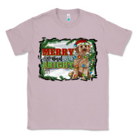 Lilac merry and bright cockapoo Classic Tee - RanaPortraitStore