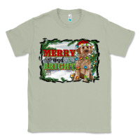 Matcha merry and bright cockapoo Classic Tee - RanaPortraitStore