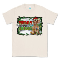 Natural merry and bright cockapoo Classic Tee - RanaPortraitStore