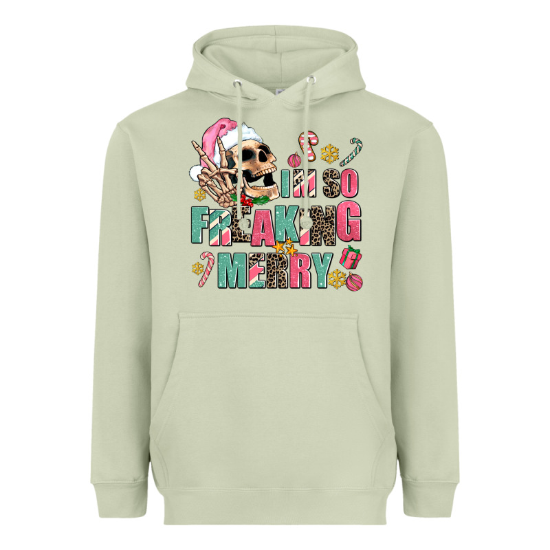 I M So Freaking Merry Heavyweight Hoodie by AdoDesignShop | Teevron
