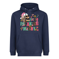 Navy i m so freaking merry Heavyweight Hoodie - AdoDesignShop