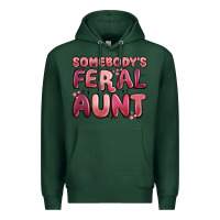 Sports Green somebodys feral aunt Premium Hoodie - MaliasSmallBusiness