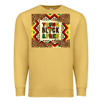 Antique Gold young black and free Premium Sweatshirt - Artiststas