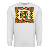 Oatmeal Heather young black and free Premium Sweatshirt - Artiststas