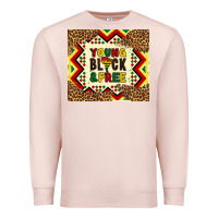 Pale Pink young black and free Premium Sweatshirt - Artiststas
