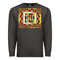 Smoke young black and free Premium Sweatshirt - Artiststas