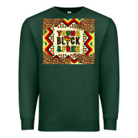 Sports Green young black and free Premium Sweatshirt - Artiststas