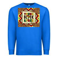True Royal young black and free Premium Sweatshirt - Artiststas