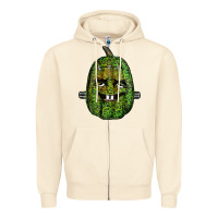 Sandshell leopard pumpkin frankestein Zipper Hoodie - RanaPortraitStore