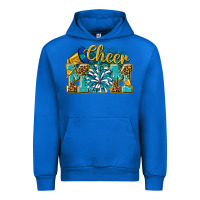 Cobalt cheer mom Urban Hoodie - NancyCooperArtShop