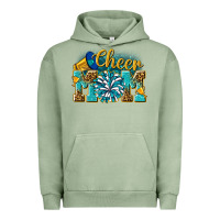 Pigment Oil Green cheer mom Urban Hoodie - NancyCooperArtShop