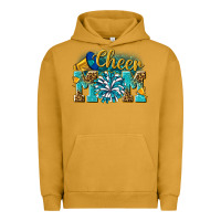 Pigment Peanut Butter cheer mom Urban Hoodie - NancyCooperArtShop