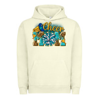 Pigment Pistachio cheer mom Urban Hoodie - NancyCooperArtShop