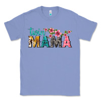 Colony Blue twin mama with flowers Classic Tee - texasbilliewilder