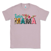 Lilac twin mama with flowers Classic Tee - texasbilliewilder