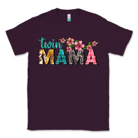 Plum twin mama with flowers Classic Tee - texasbilliewilder