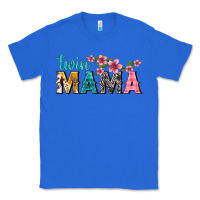 True Royal twin mama with flowers Classic Tee - texasbilliewilder