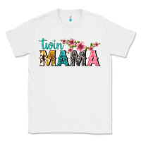 White twin mama with flowers Classic Tee - texasbilliewilder