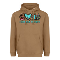 Toasted Coconut peace love camping Heavyweight Hoodie - JahusDesignShop