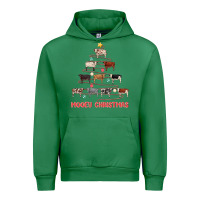 Emerald mooey christmas Urban Hoodie - MaliasSmallBusiness