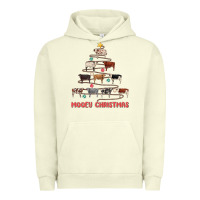 Pigment Pistachio mooey christmas Urban Hoodie - MaliasSmallBusiness
