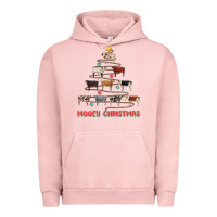 Pigment Salmon mooey christmas Urban Hoodie - MaliasSmallBusiness